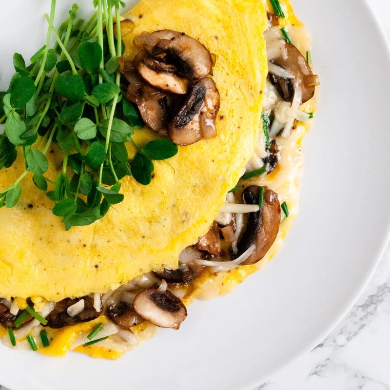 MUSHROOM OMELET